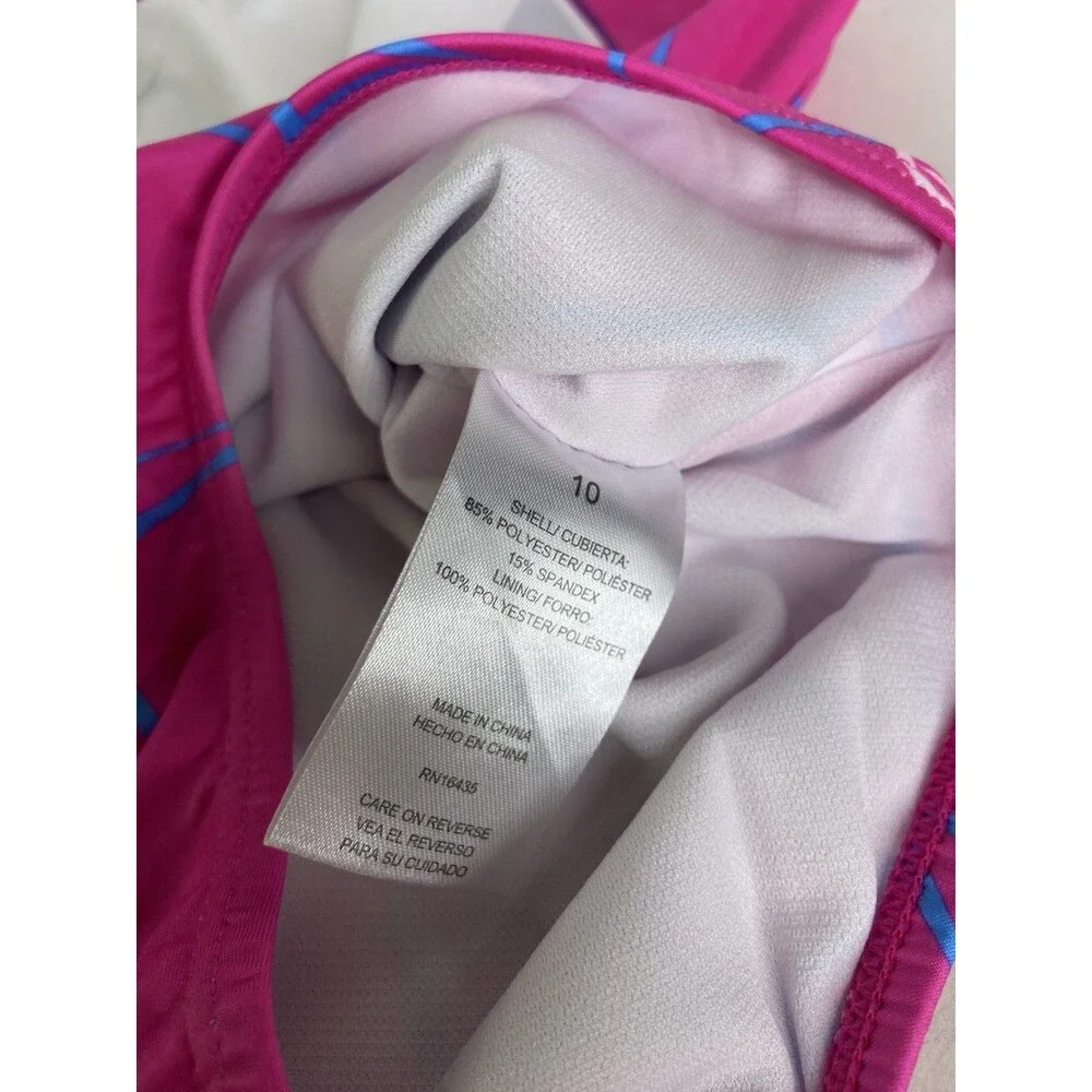 Marvel Ghost Spider One Piece Pink Swim Swimsuit Swimwear Girls Size 10